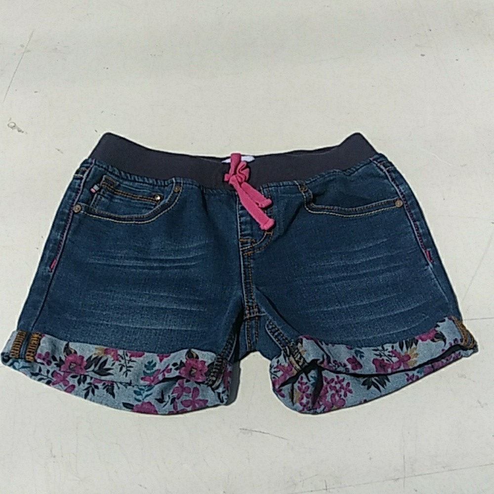 Vigoss Girls Size 12 Floral Shorts With Waistband